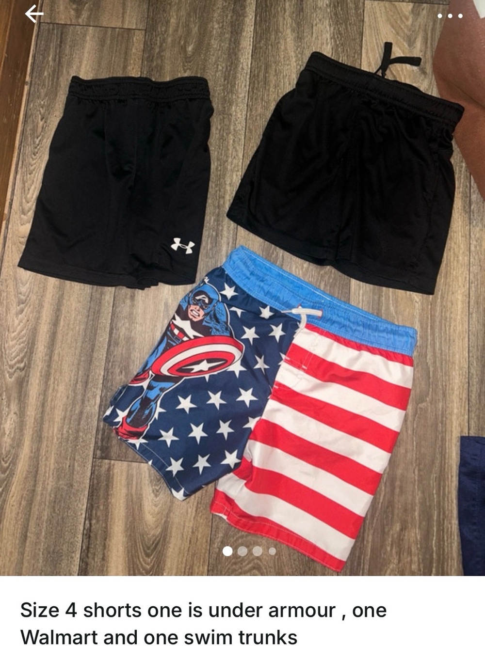 Size 4 short bundle